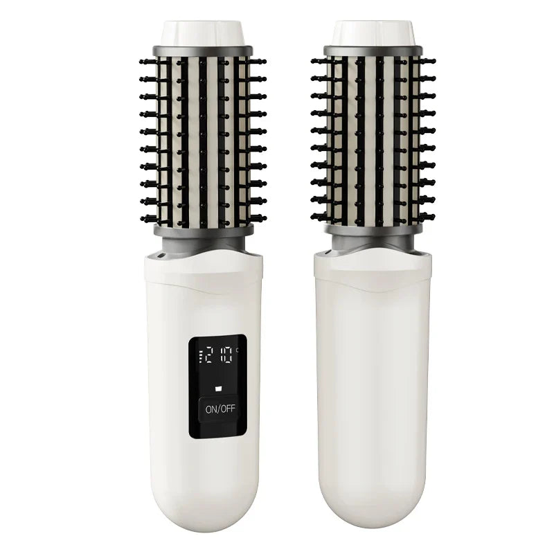 FlexiStyle Cordless Hair Straightening Comb – 2600mAh Rechargeable Portable Hair Styler