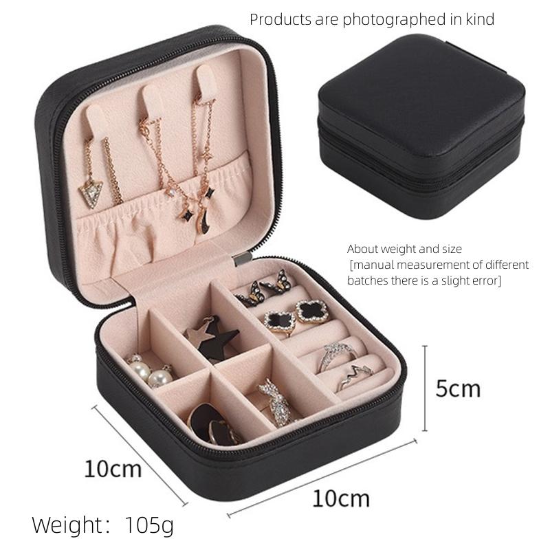 Elegant Jewelry Travel Organizer Case