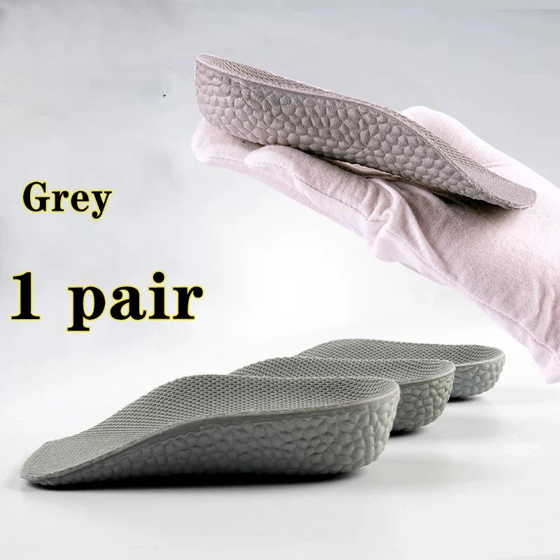 Elevate Comfort Insoles – Adjustable 1–3cm Height Boost with Arch Support