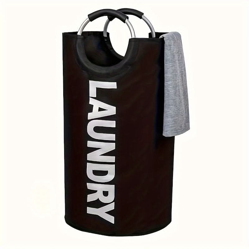 AquaGuard – Stylish Waterproof Laundry Basket with Easy Carry Handles