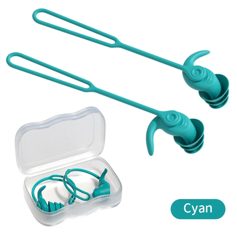 AquaGuard Swim Earplugs – Comfortable Waterproof Silicone Ear Protection for Water Activities