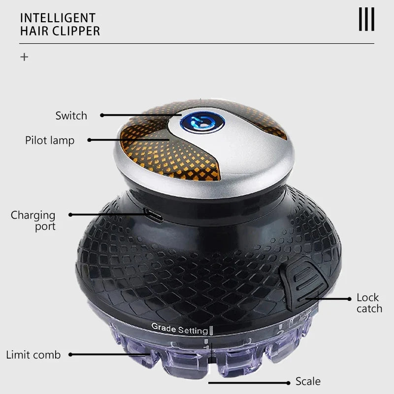 PrecisionEdge Rechargeable Hair Clipper for Men – Cordless Grooming Solution