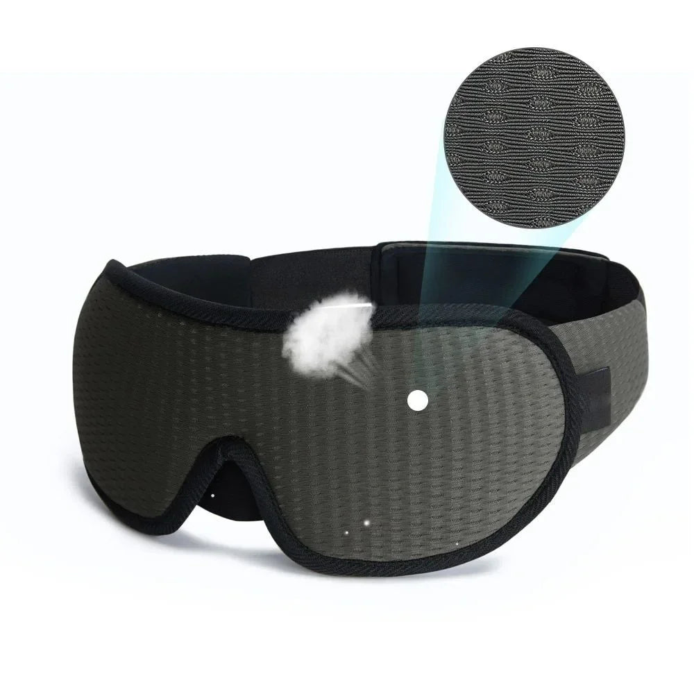 SereneDream 3D Comfort Eye Mask – Ultimate Light-Blocking Sleep Mask for Travel & Relaxation
