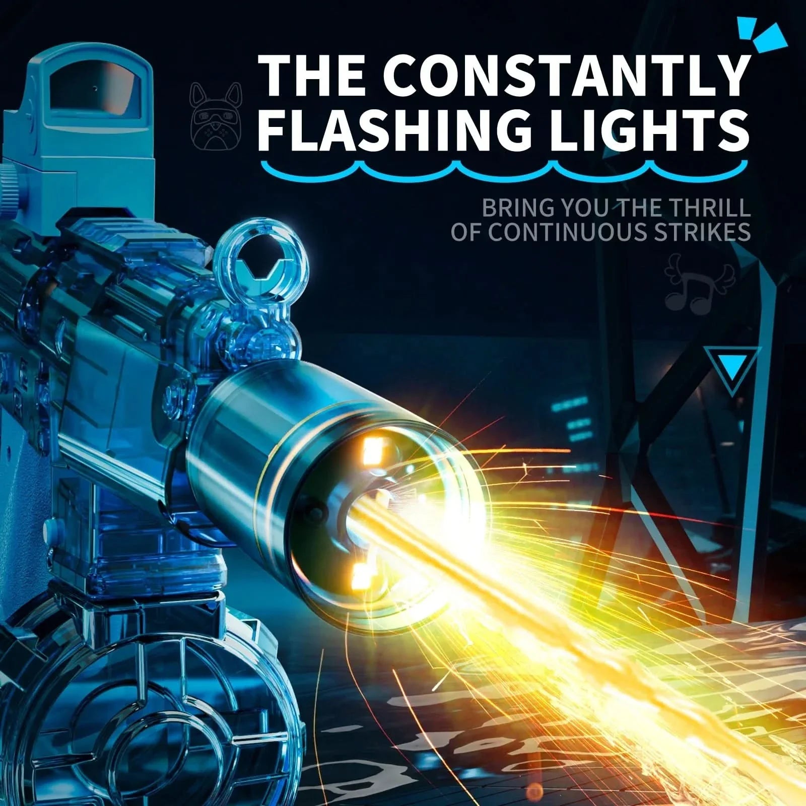 AquaBlaster Pro – Rechargeable Electric Water Shooter