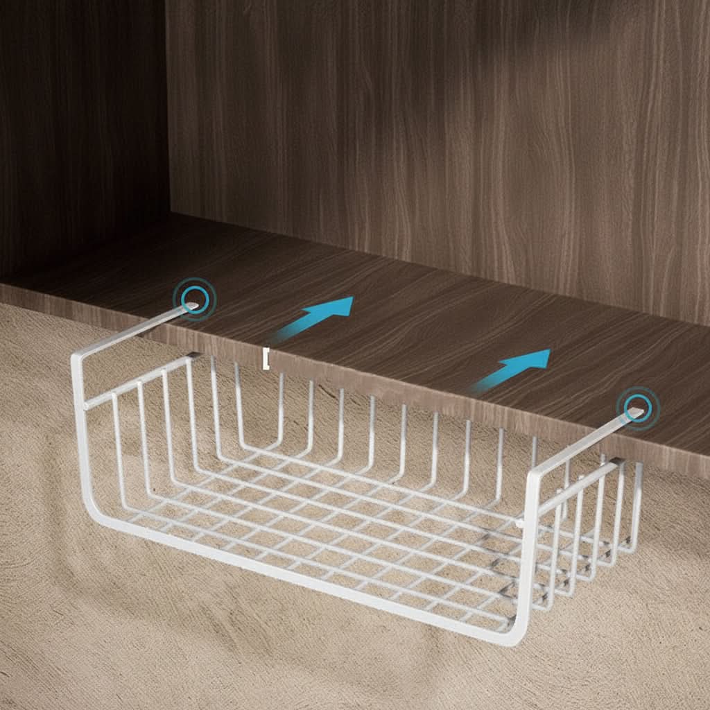 SpaceMax - Kitchen Hanging Basket Organizer for Essentials