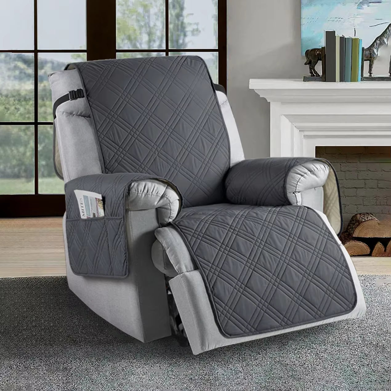 Ultimate Recliner Protector Cover with Storage Pockets