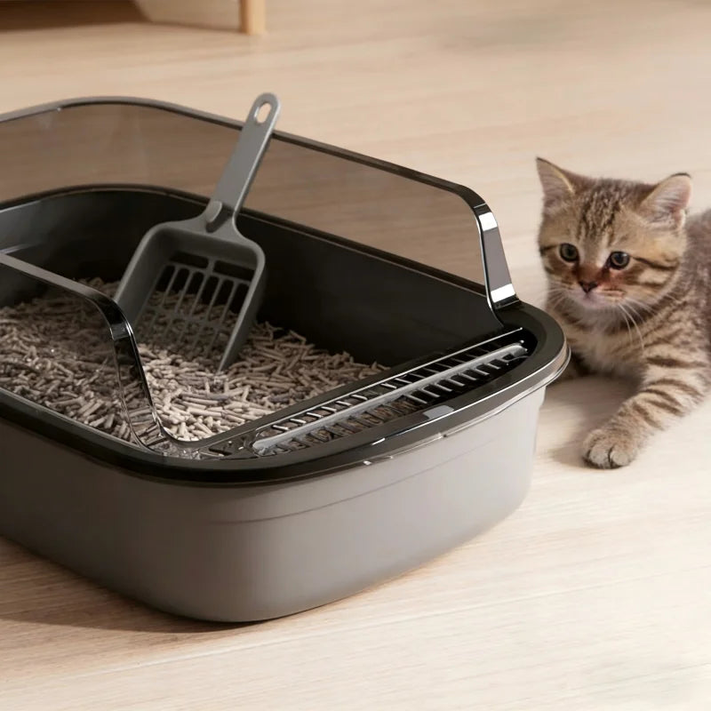 Cleanscape Semi-Enclosed Cat Litter Solution | Effortless Indoor Cleanup