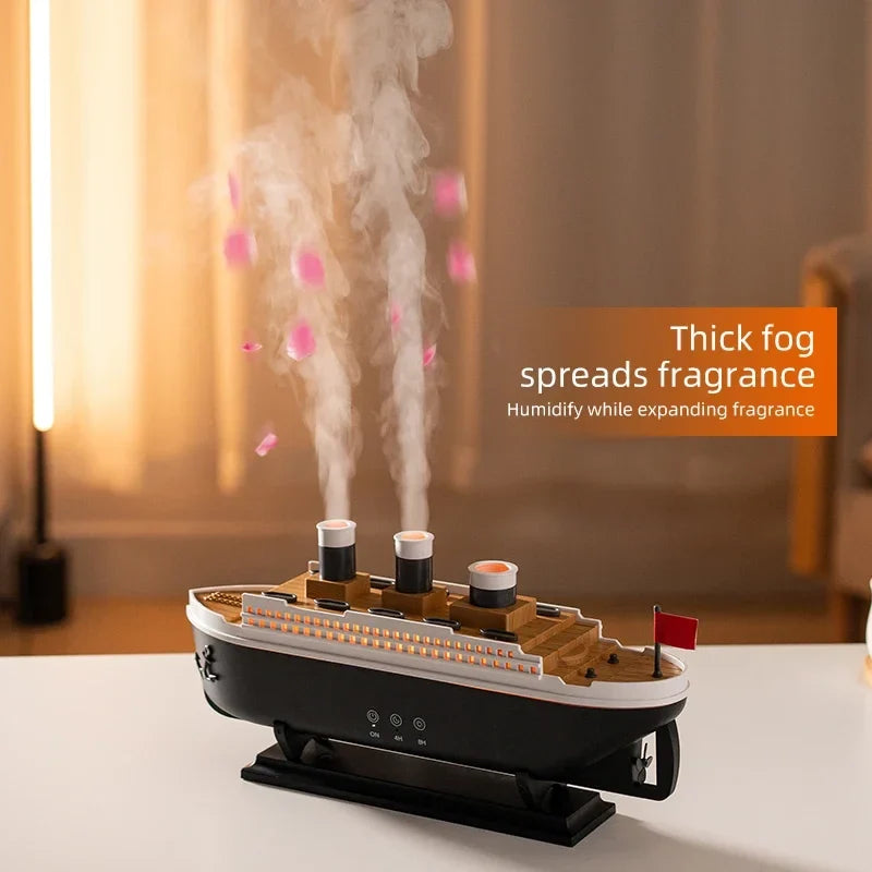 Nautical Mist Oasis - Decorative Humidifier with Jellyfish Glow