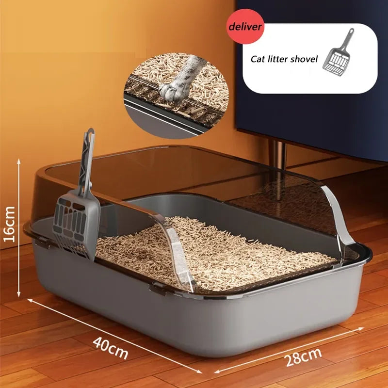 Cleanscape Semi-Enclosed Cat Litter Solution | Effortless Indoor Cleanup