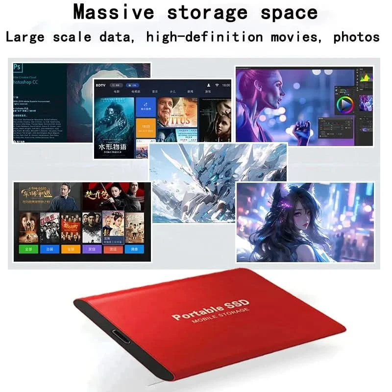 SwiftStore – Reliable External SSD for Effortless Digital Management