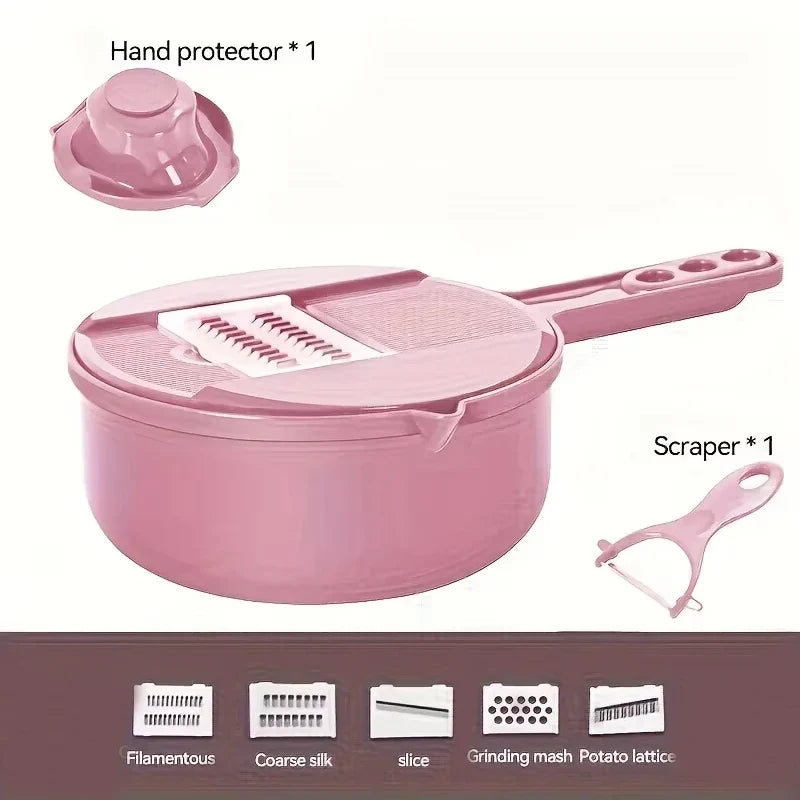 Versatile 9-in-1 Kitchen Food Processor for Effortless Prep
