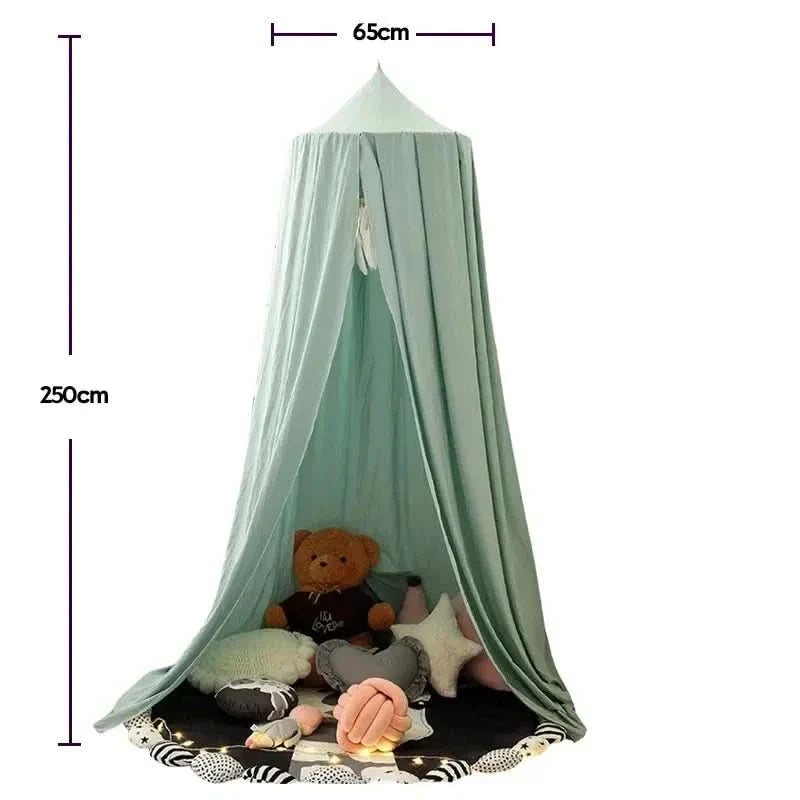 Whimsical Hanging Canopy for Enchanting Play Areas