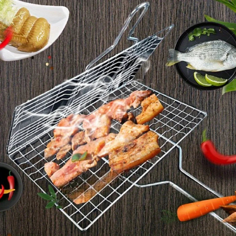 GrillMaster Pro Basket – Collapsible Non-Stick Grilling Solution for All Foods