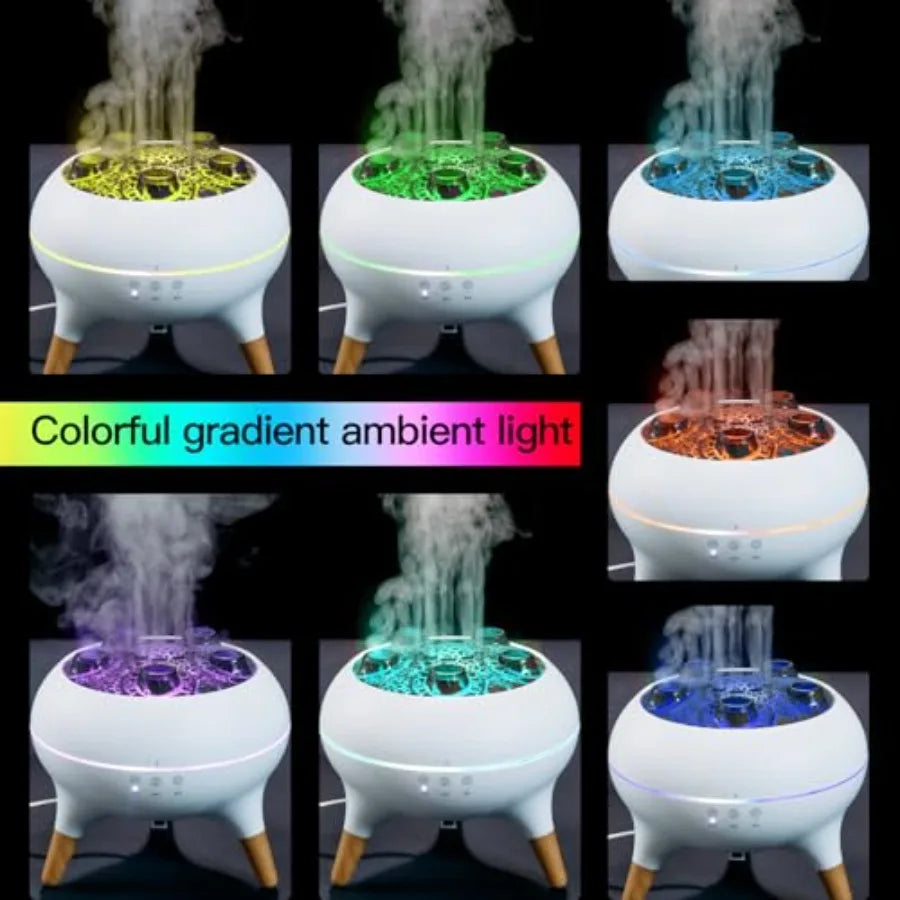 AquaMist 250ML Jellyfish-Inspired Aromatherapy Diffuser