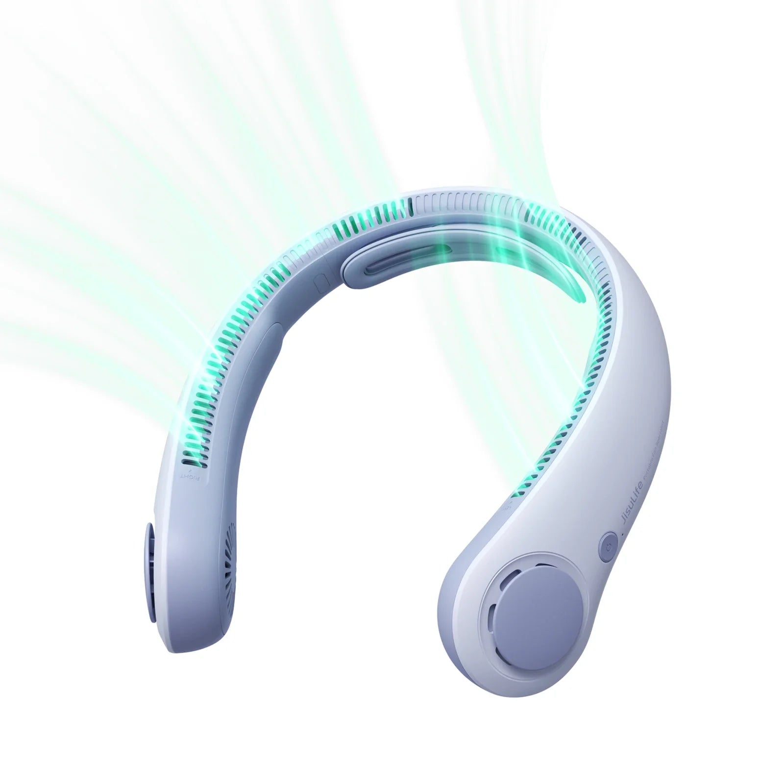 BreezeBuddy Rechargeable Neck Fan | Hands-Free Cooling Solution with 5000mAh Battery and 5 Speed Options