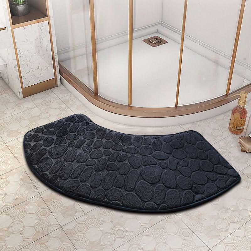 Luxurious 3D Textured Bath Mat with Quick-Dry Technology