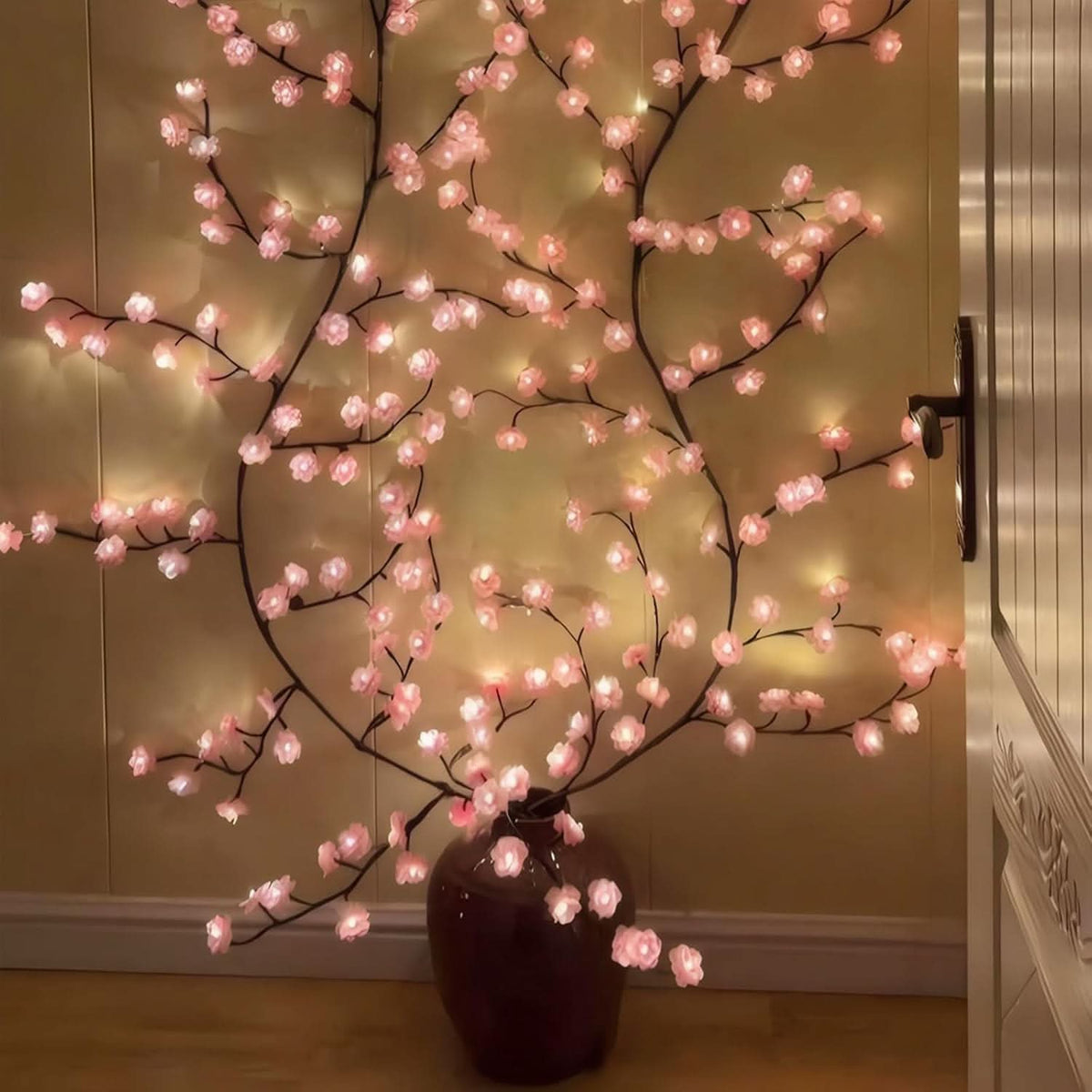 Luminous Nature-Inspired LED Branch Lights for Home Decor