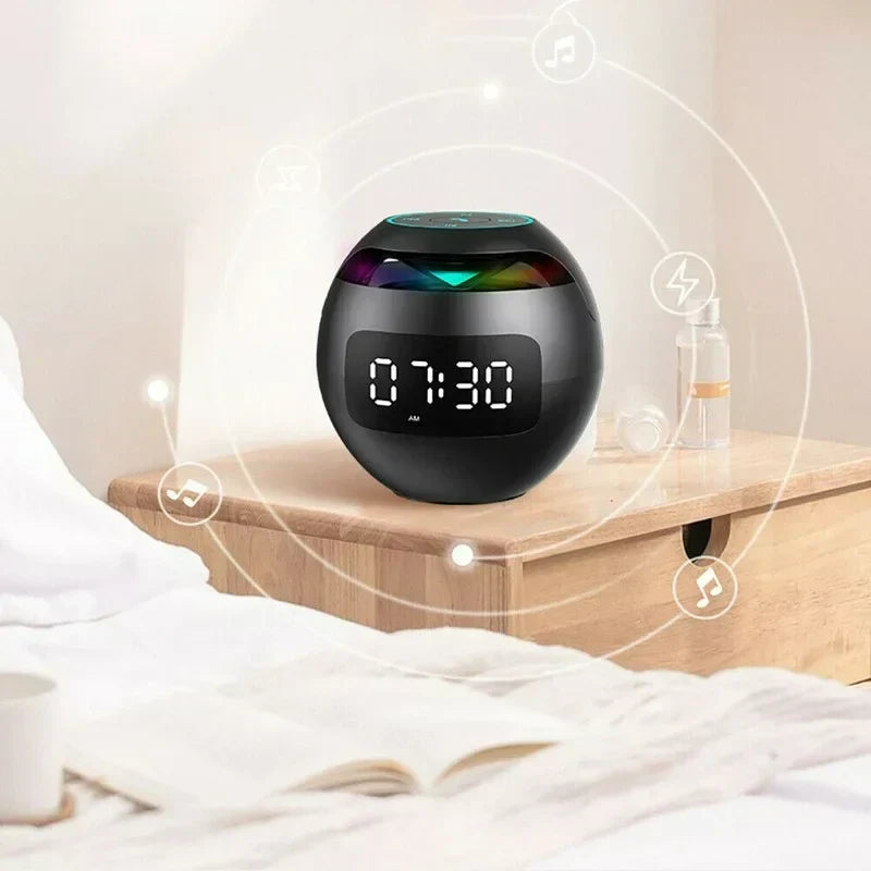 Speaker Clock with Alarm Functionality – GlowBeep Design