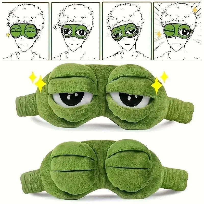 DreamEase – Luxurious Sleep Mask for Tranquil Travel Rest