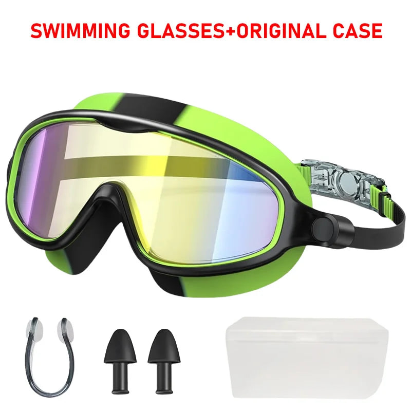 AquaVision Youth Swim Goggles | Comfortable Anti-Fog Design with UV Shielding for Ages 3–15