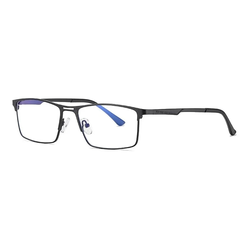 VividVision Blue Light Filtering Glasses for Men – Lightweight Rectangle Design