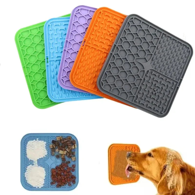 PawSavor Feeding Mat – Interactive Slow Feeder for Dogs