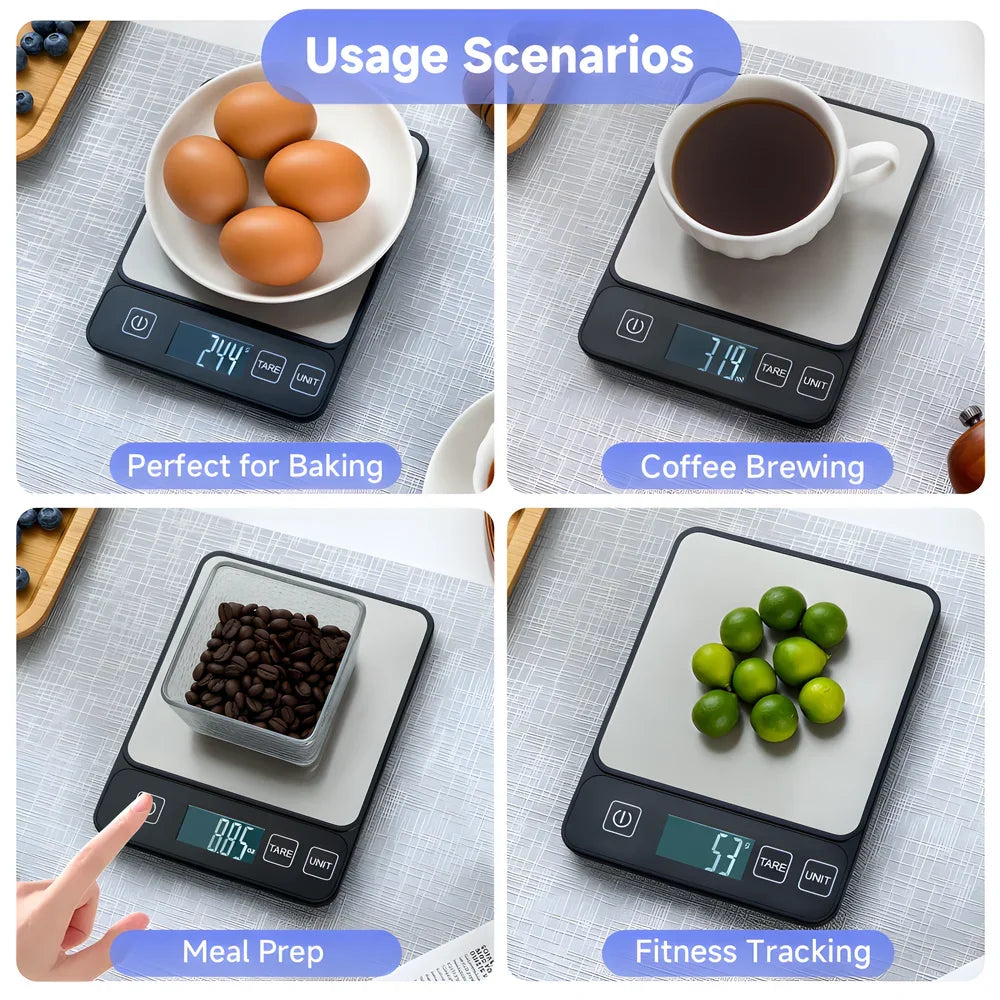 PrecisionPro Kitchen Scale | Smart Digital Weighing Solution