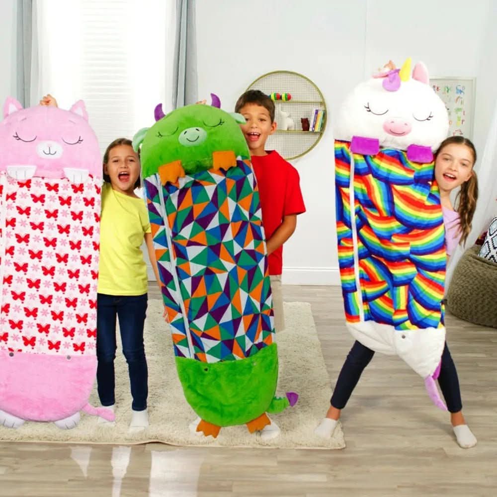 CuddleNest – Versatile Plush Toy and Sleeping Bag for Kids
