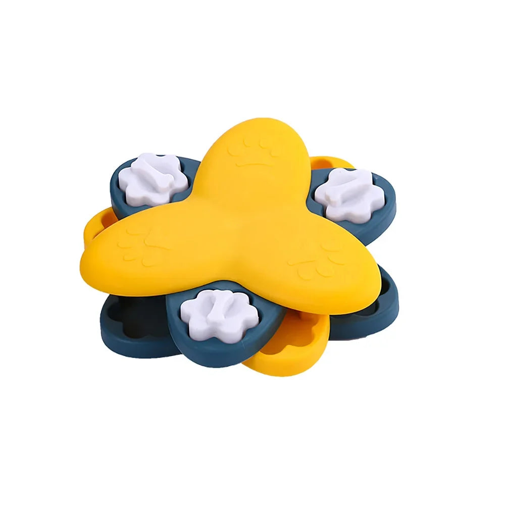 BrainyBites Interactive Puzzle Feeder for Dogs | Engaging Treat Dispensing Toy