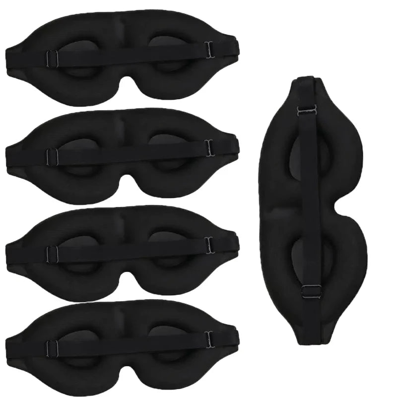 SereneVision 3D Comfort Sleep Mask – Adjustable Light-Blocking Eye Cover