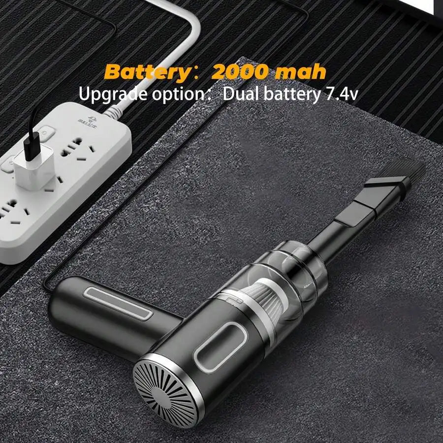 PowerClean Cordless Car Vacuum – Efficient Handheld Cleaning Tool