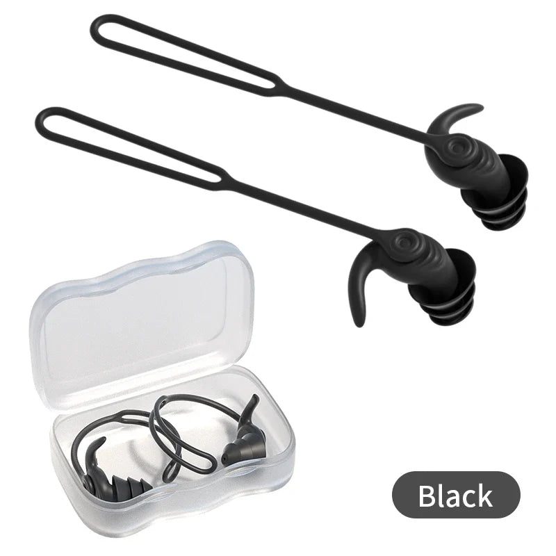 AquaGuard Swim Earplugs – Comfortable Waterproof Silicone Ear Protection for Water Activities