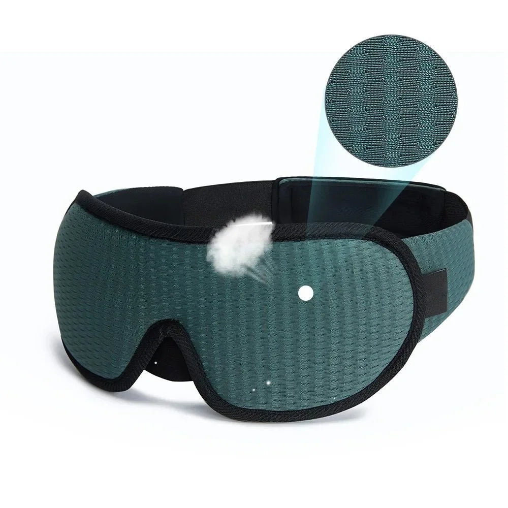 SereneDream 3D Comfort Eye Mask – Ultimate Light-Blocking Sleep Mask for Travel & Relaxation
