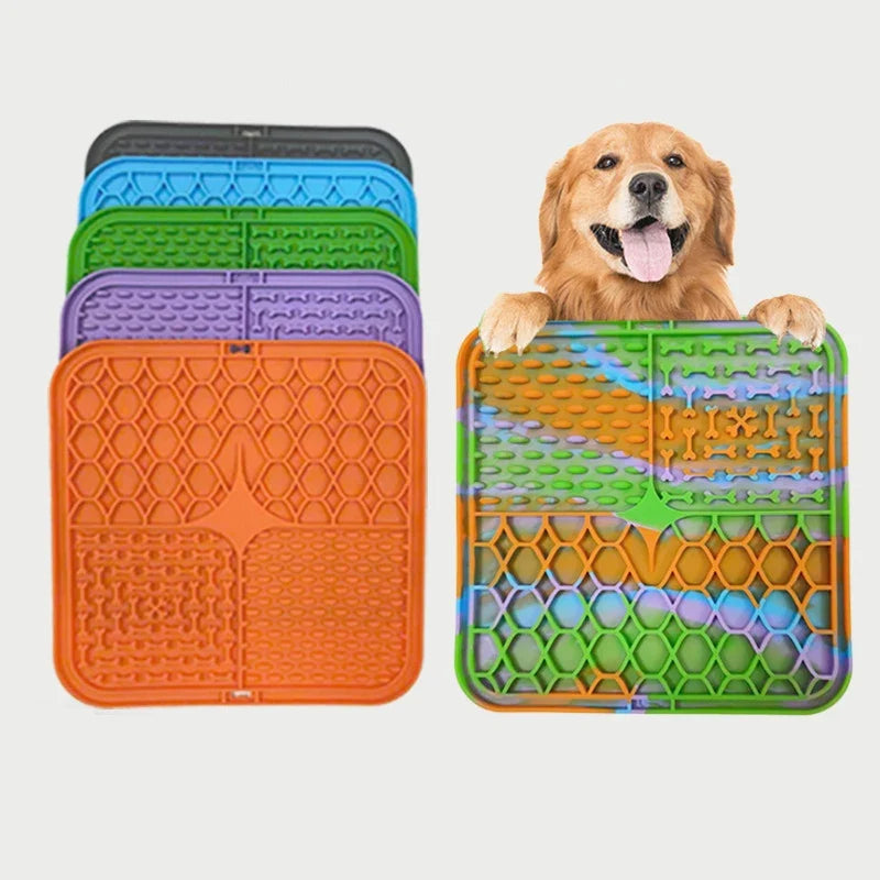 PawSavor Feeding Mat – Interactive Slow Feeder for Dogs