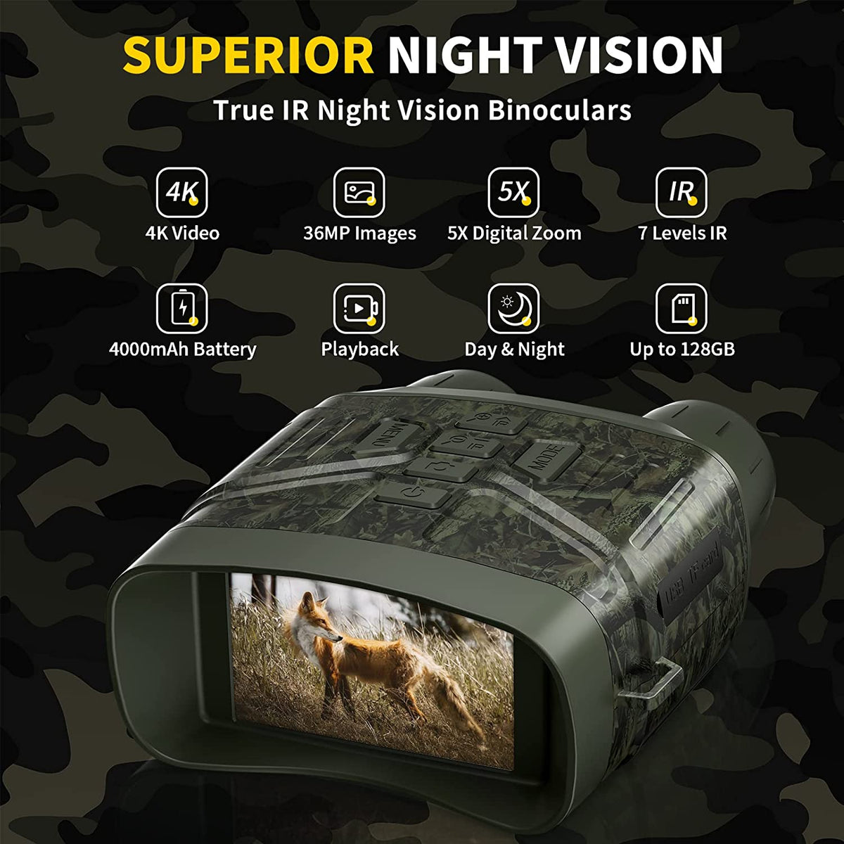 Enhanced Night Vision Binoculars for Ultimate Exploration