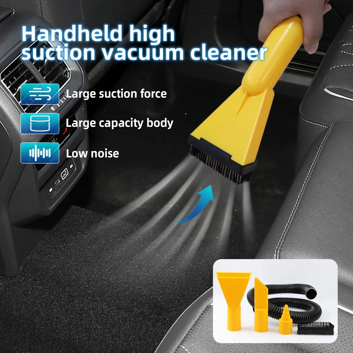 FlexiClean Cordless Handheld Vacuum – Ultimate Wet & Dry Solution