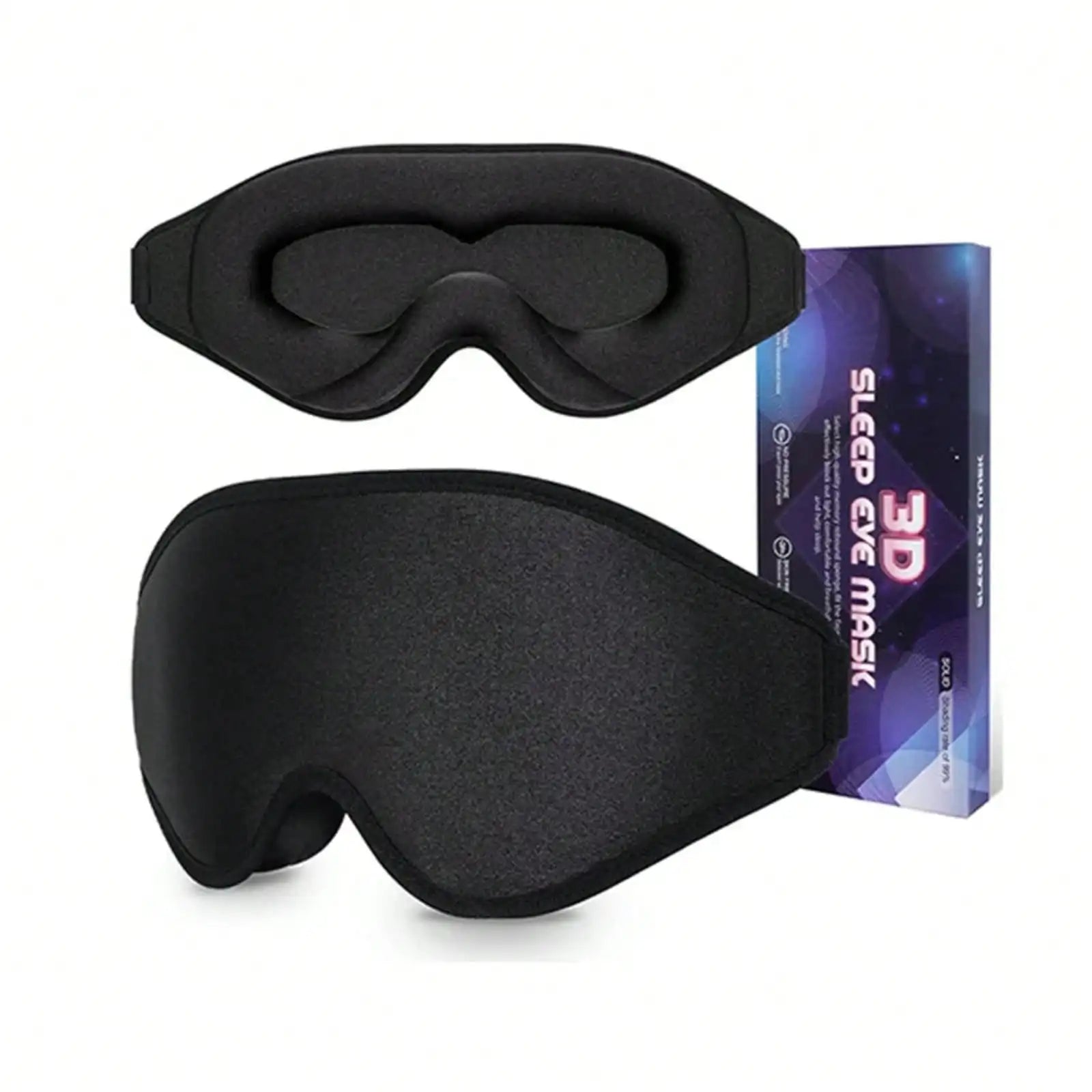 Serenity Shade Cooling Eye Mask – Adjustable Comfort for Rest