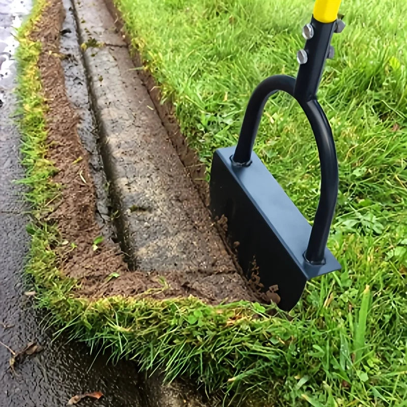 Precision Garden Edger – Durable Half-Moon Tool for Neat Lawn Borders
