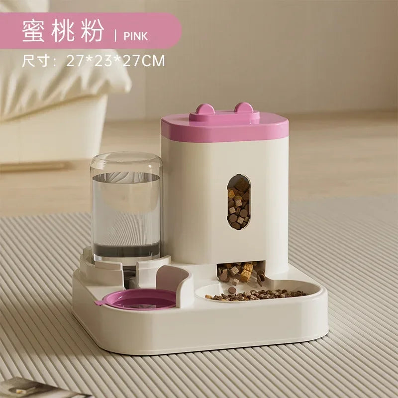 SmartFeeder Plus: Automatic Pet Food & Water Station for Cats & Dogs