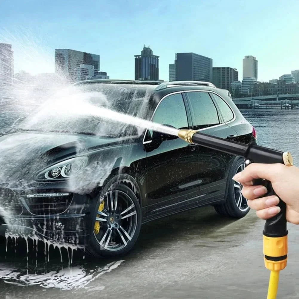 AquaBlast Pro – Adjustable High-Pressure Garden Spray Nozzle