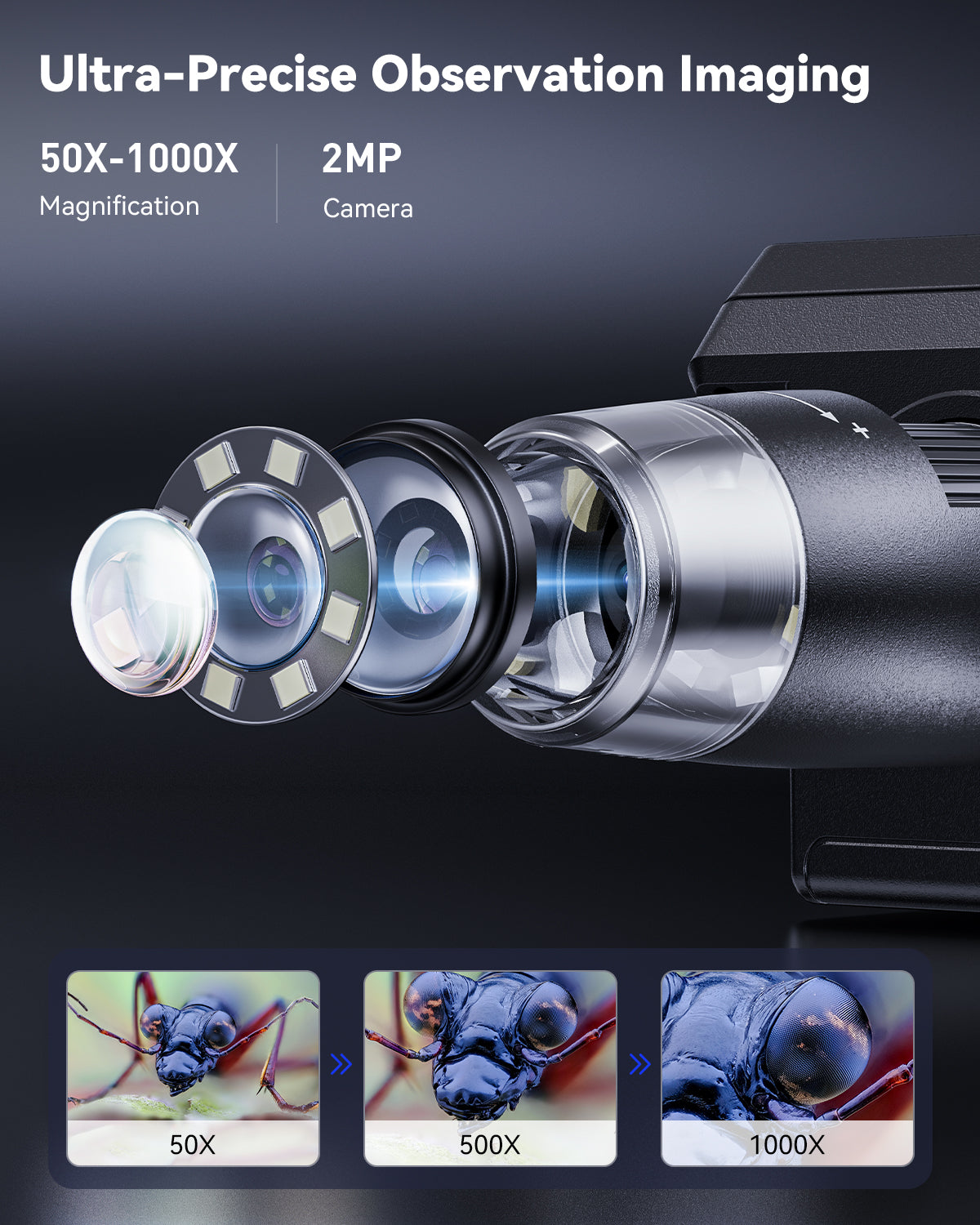 High-Definition Soldering Microscope for Precision Repairs