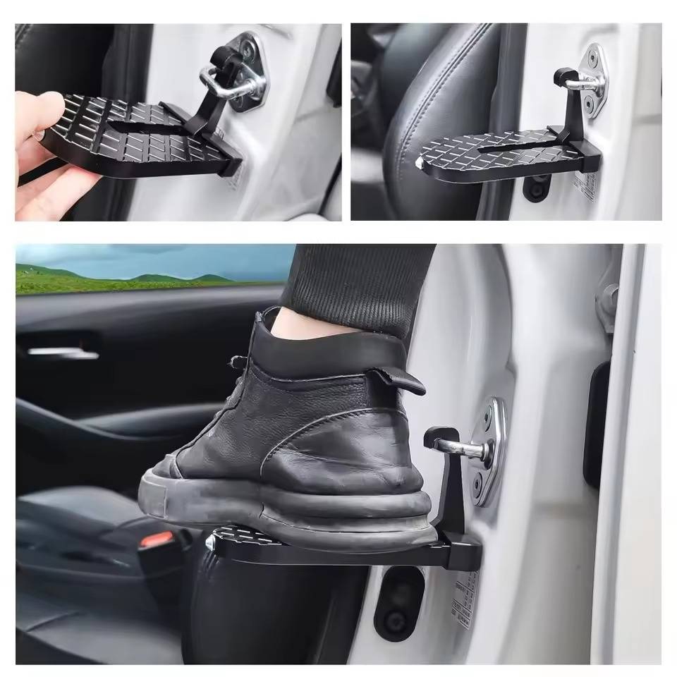 Versatile Car Door Access Step for Easy Roof Loading