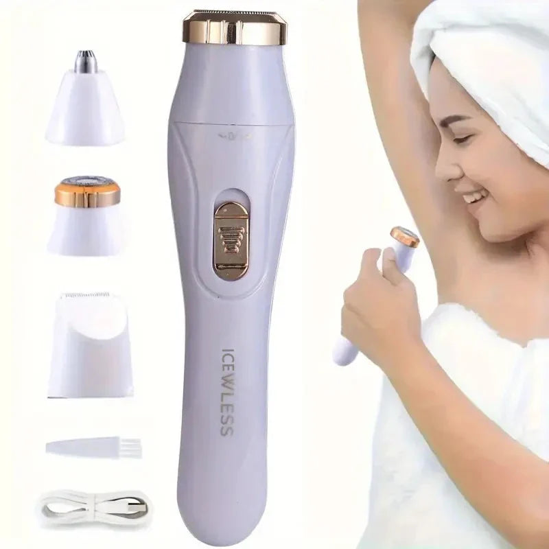 Effortless Elegance: Cordless Women's Hair Removal Shaver