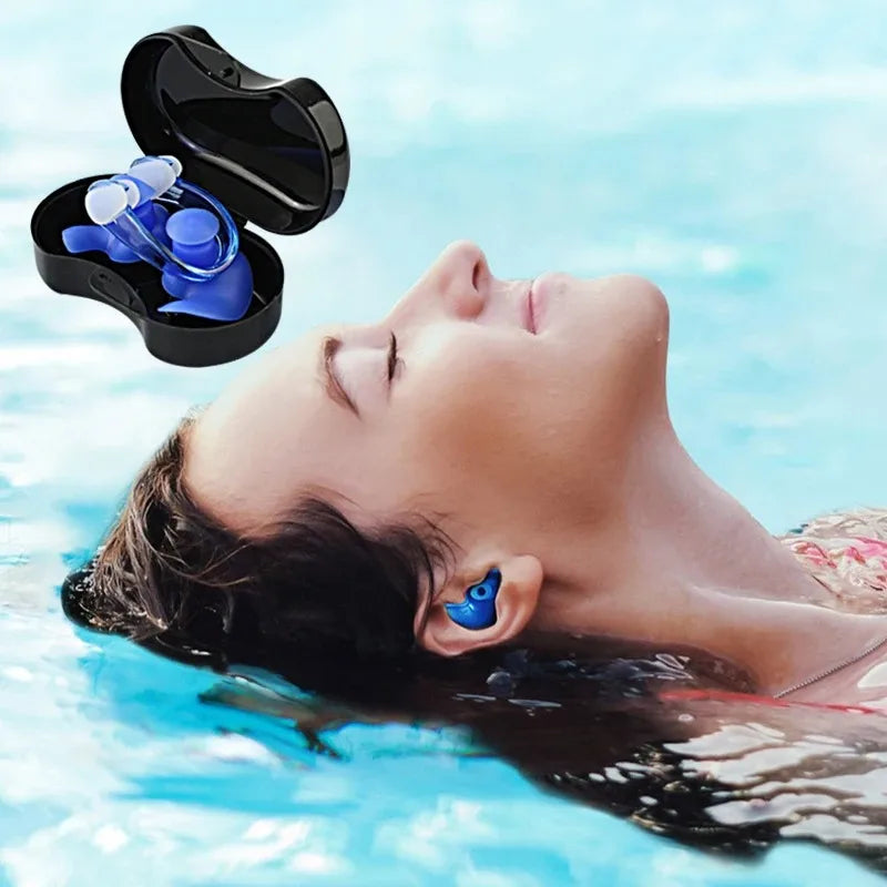 AquaGuard Silicone Ear Protectors – Reusable Waterproof Earplugs