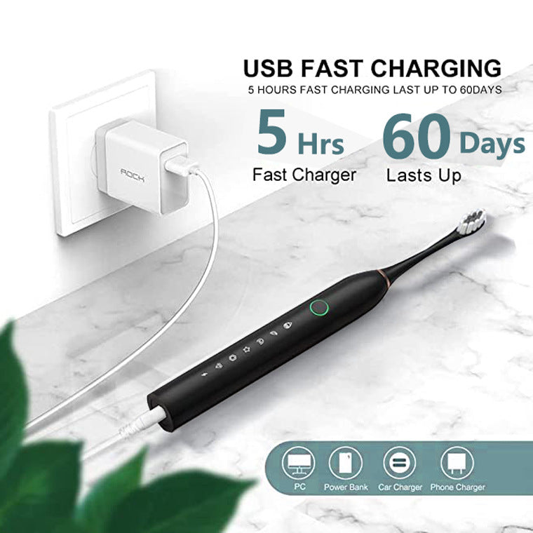 Smart Sonic Rechargeable Toothbrush for Ultimate Clean