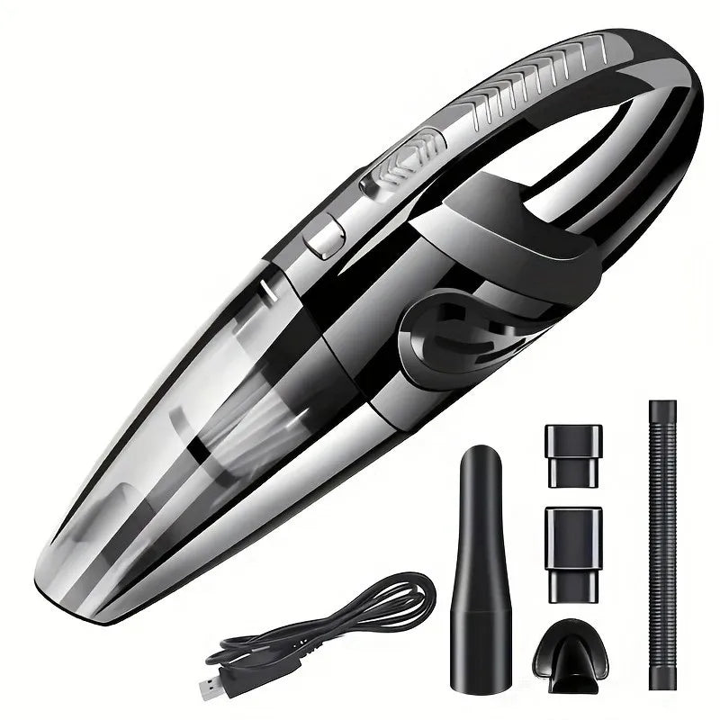 SwiftClean Cordless Handheld Vacuum – Lightweight & Powerful for Home and Car