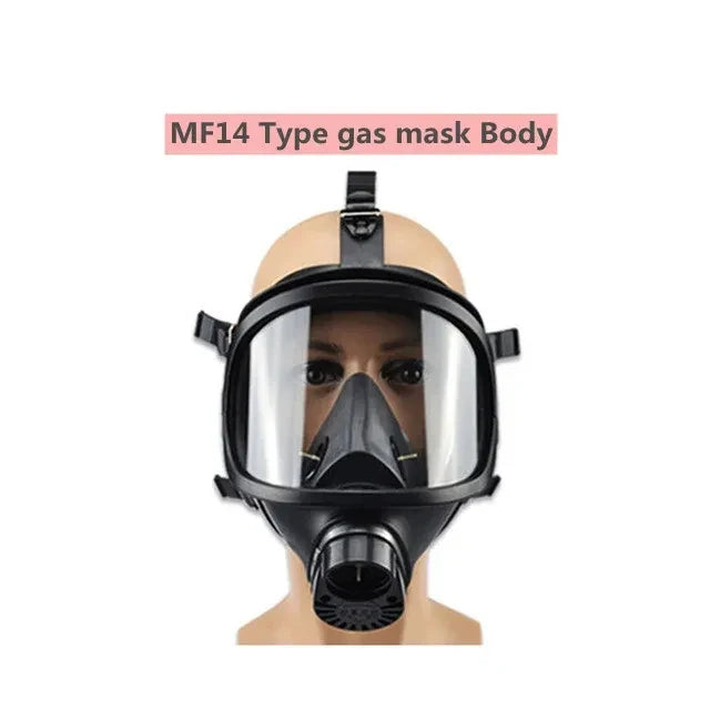 AegisShield Full Face Respirator – Reusable Safety Mask with Adjustable Straps and Replaceable Filters