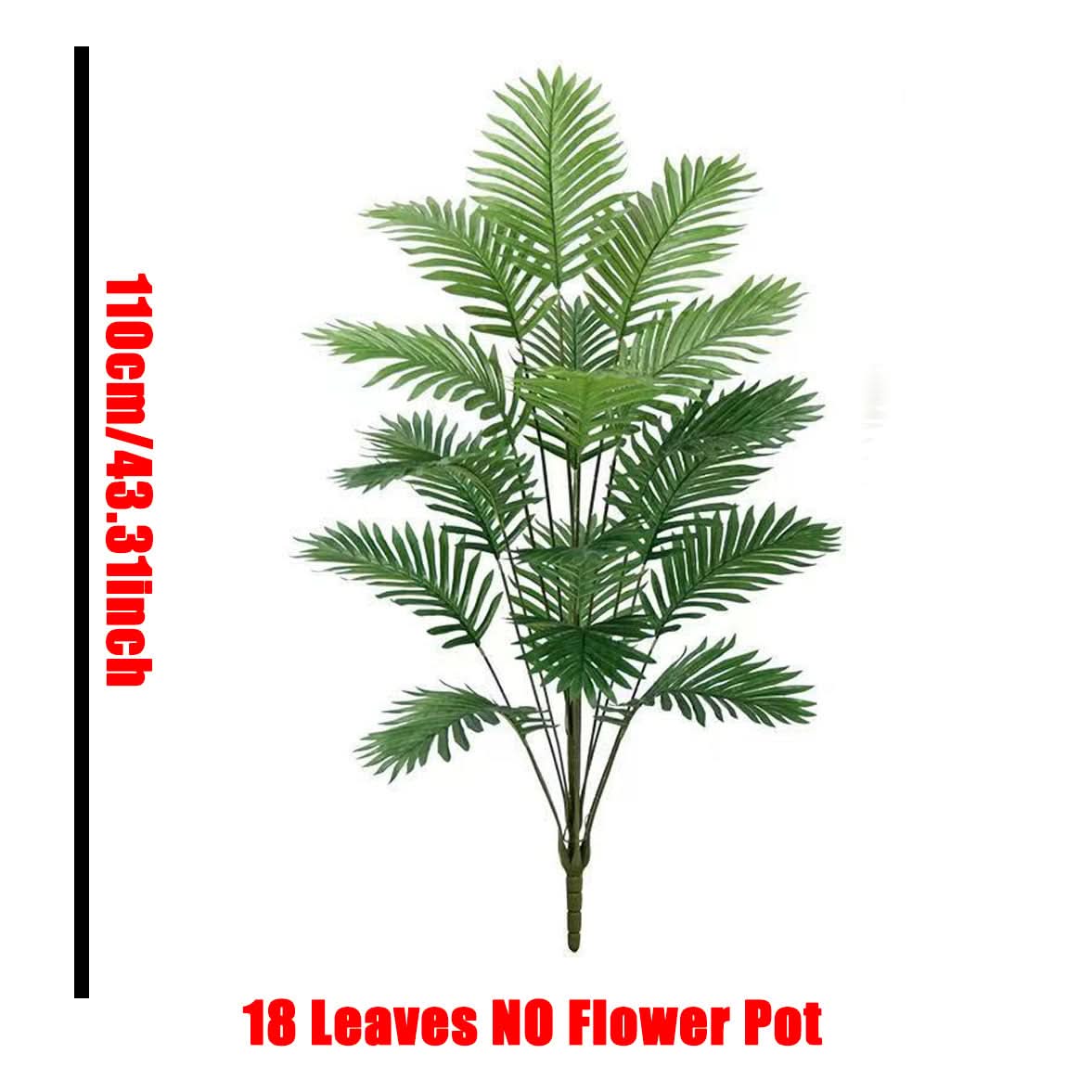 LushGreen - Artificial Tropical Palm Leaves for Home Decor