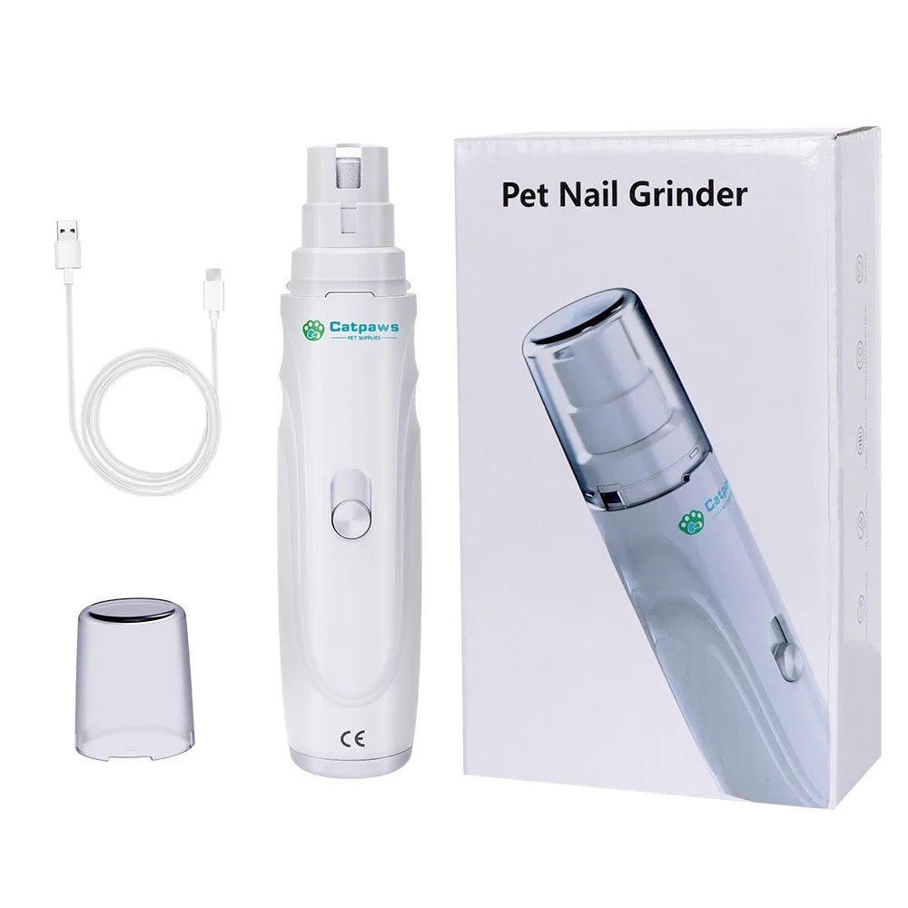 PawPerfect Nail Care Grinder – Rechargeable 2-Speed Pet Nail Trimmer