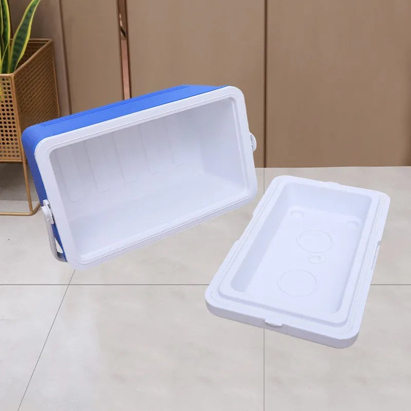30L Insulated Camping Cooler Box with Handle – Portable Design